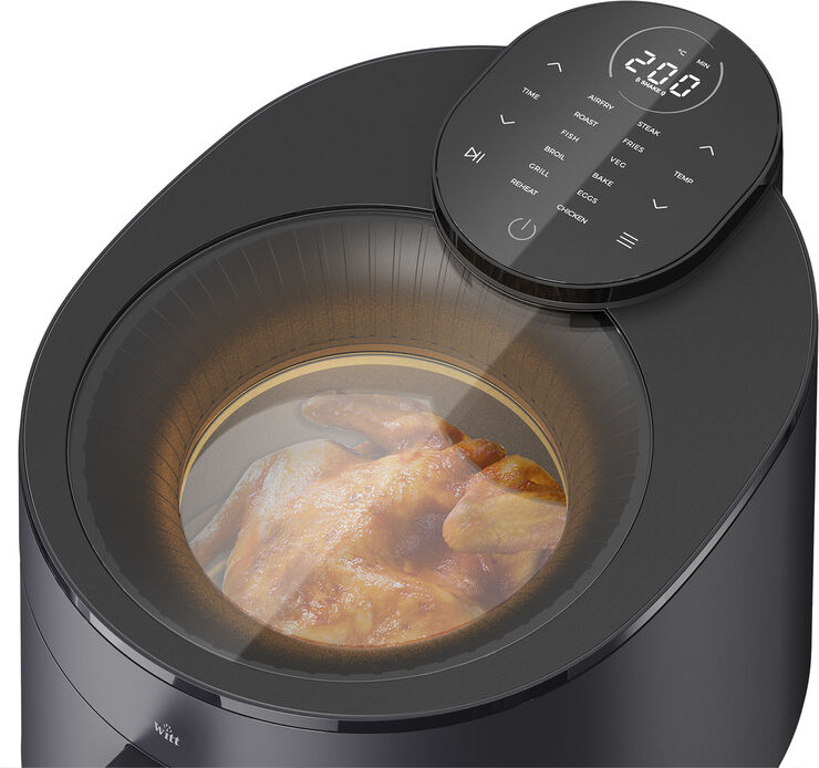WITT PREMIUM AIRFRYER BLADELESS BLACK