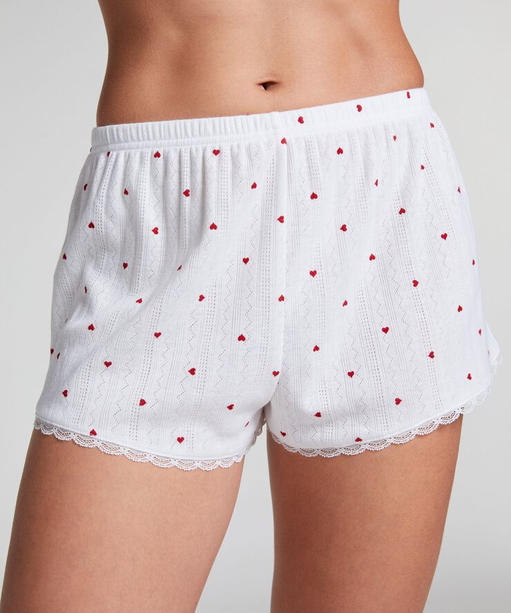 SHORT POINTELLE LACE HEAR