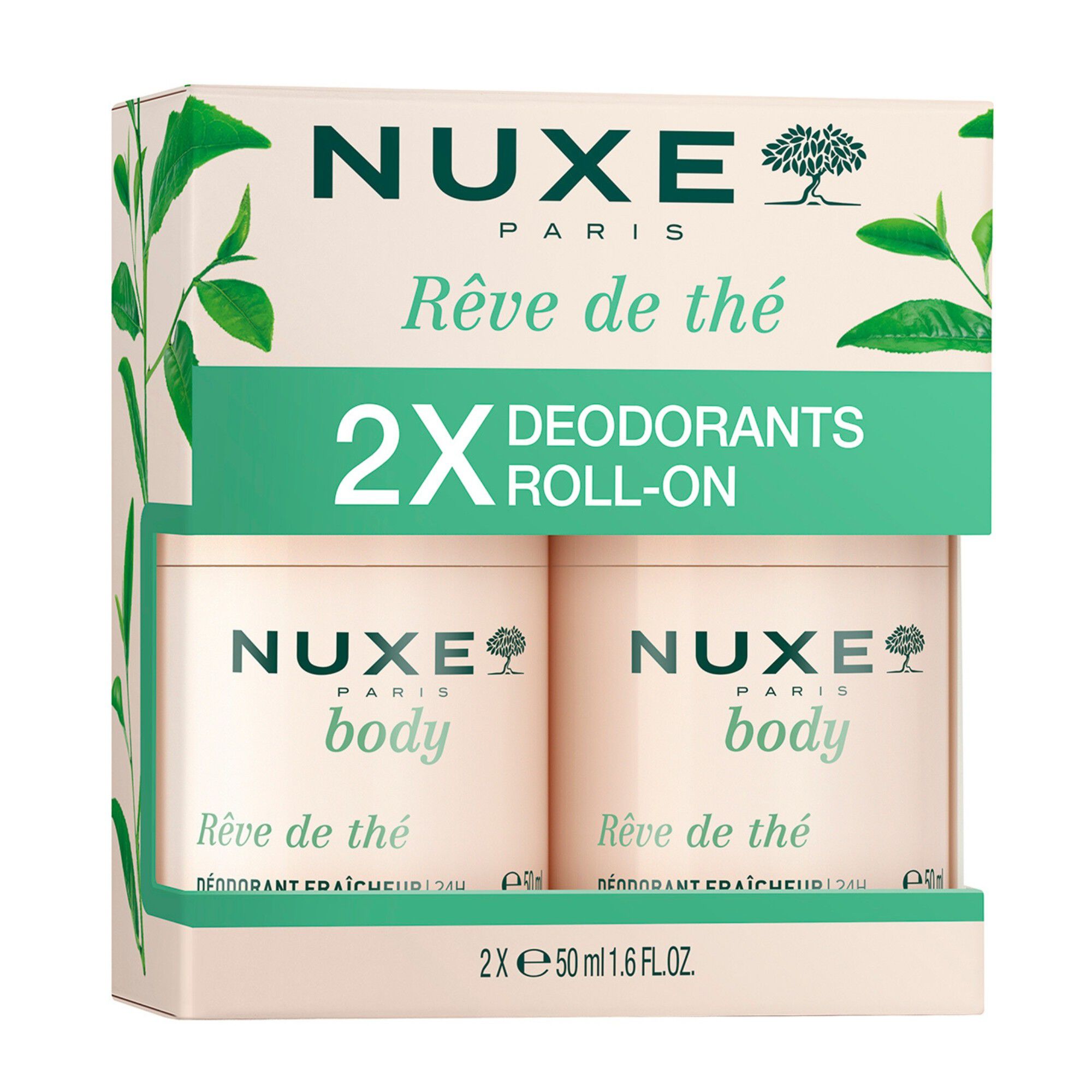 RDT DEO ROLL ON DUOPACK 2 X 50 ML