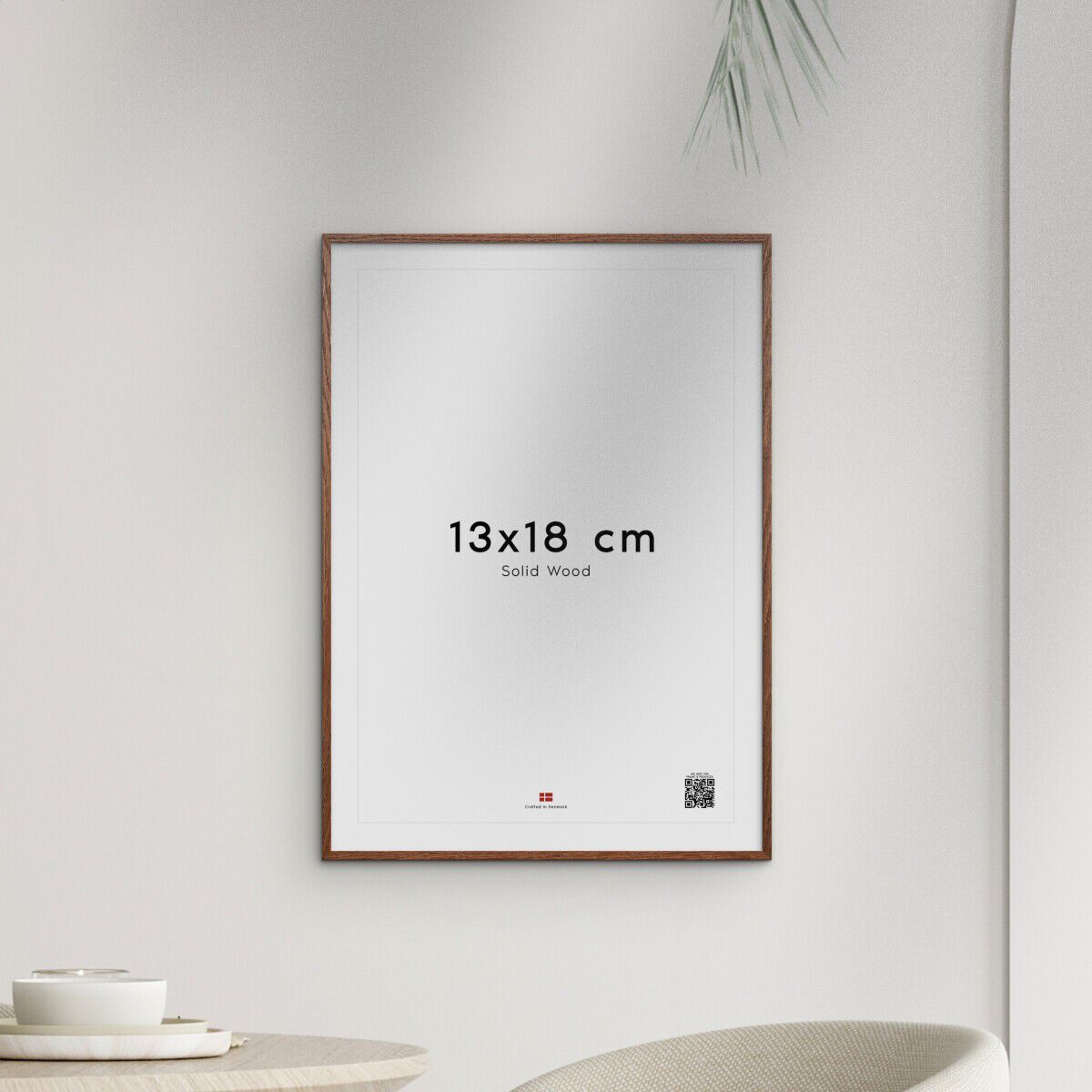 Poster&Frame - Dark Oak 13x18cm