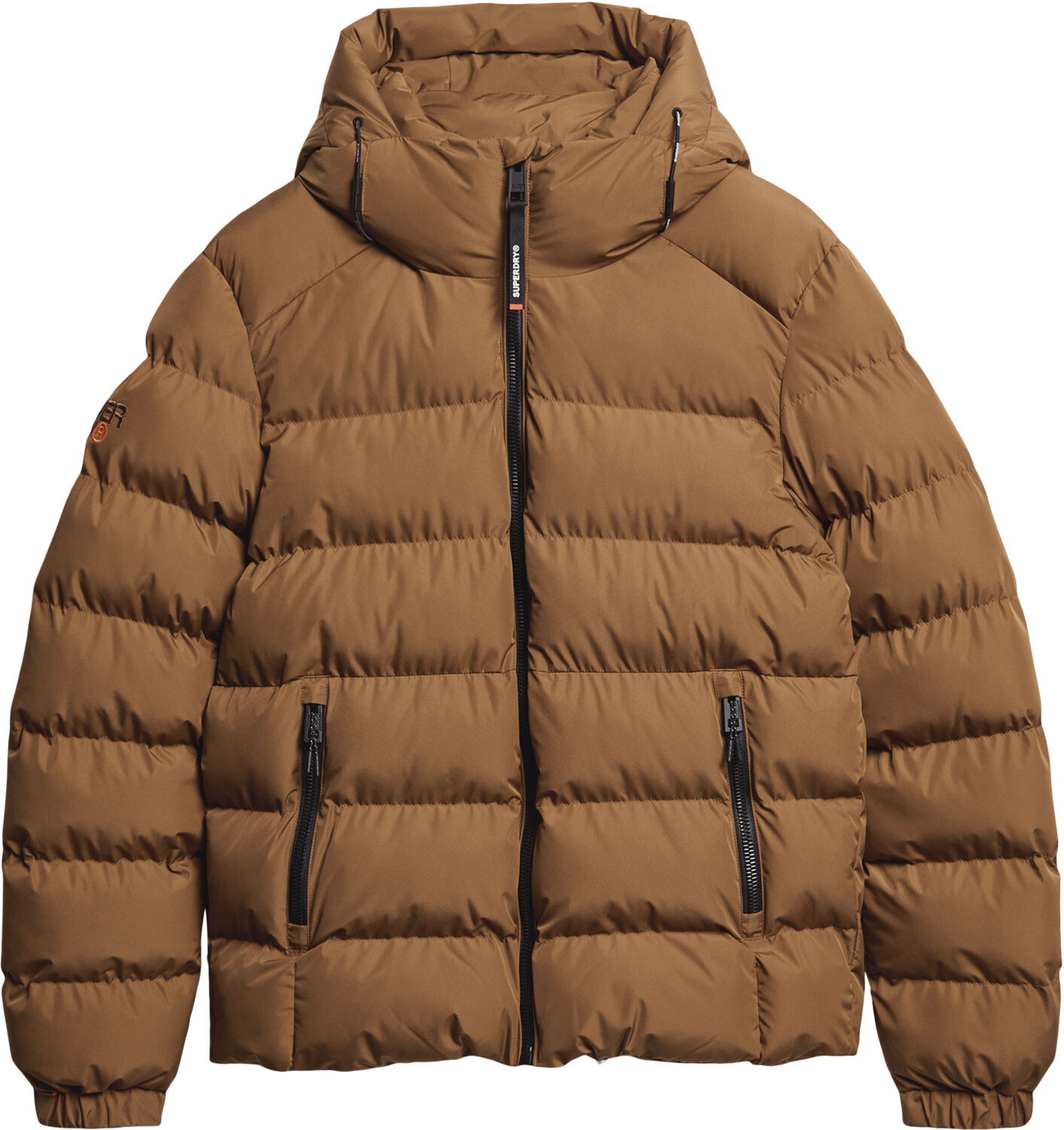 HOODED SPORTS PUFFER JACKET