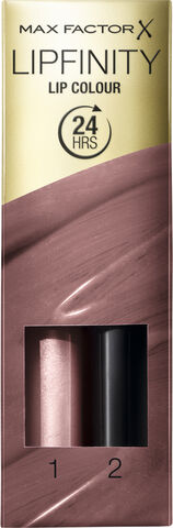 Max Factor Lipfinity 2-step Long Lasting Lipstick, 016 Glowing, 2.3 ml