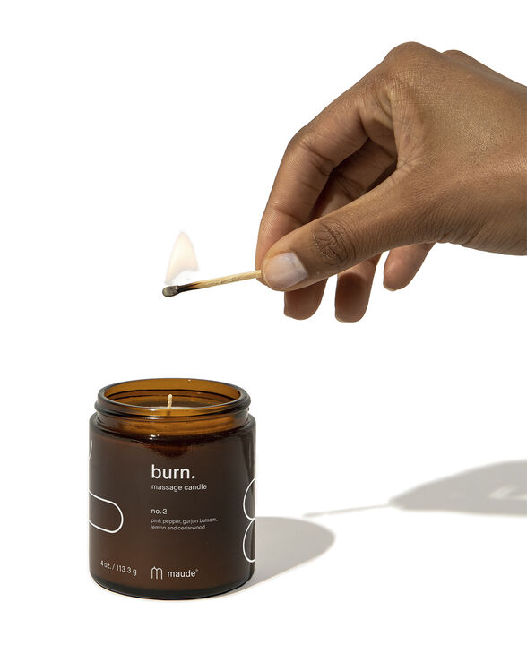 Maude - Burn massagelys no. 2