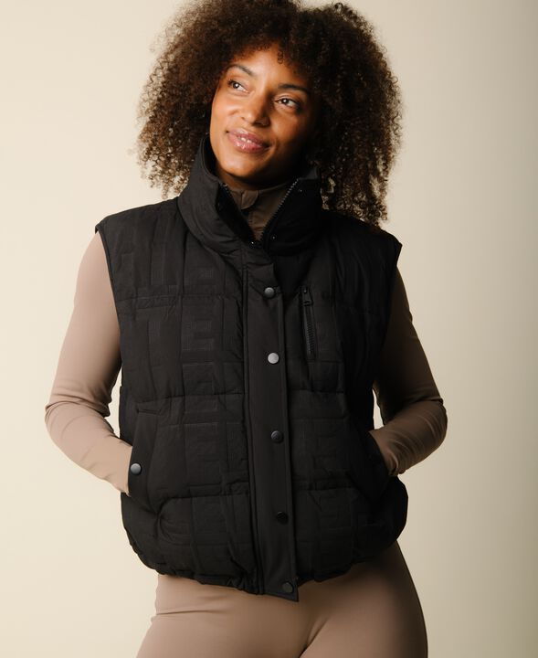 Cartel x Align by Blume puffer vest - Nero
