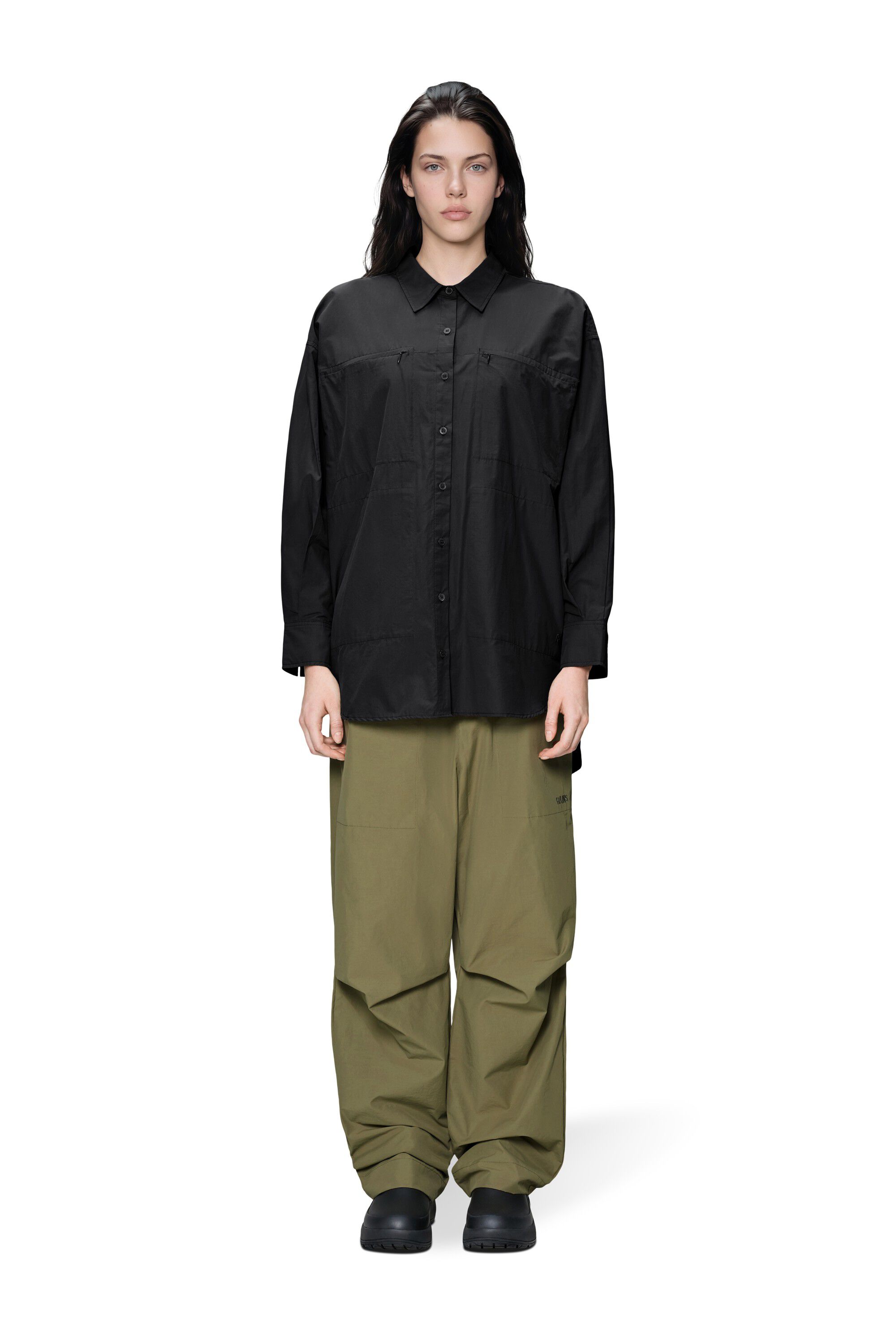 Light Woven Long Sleeve W Shirt