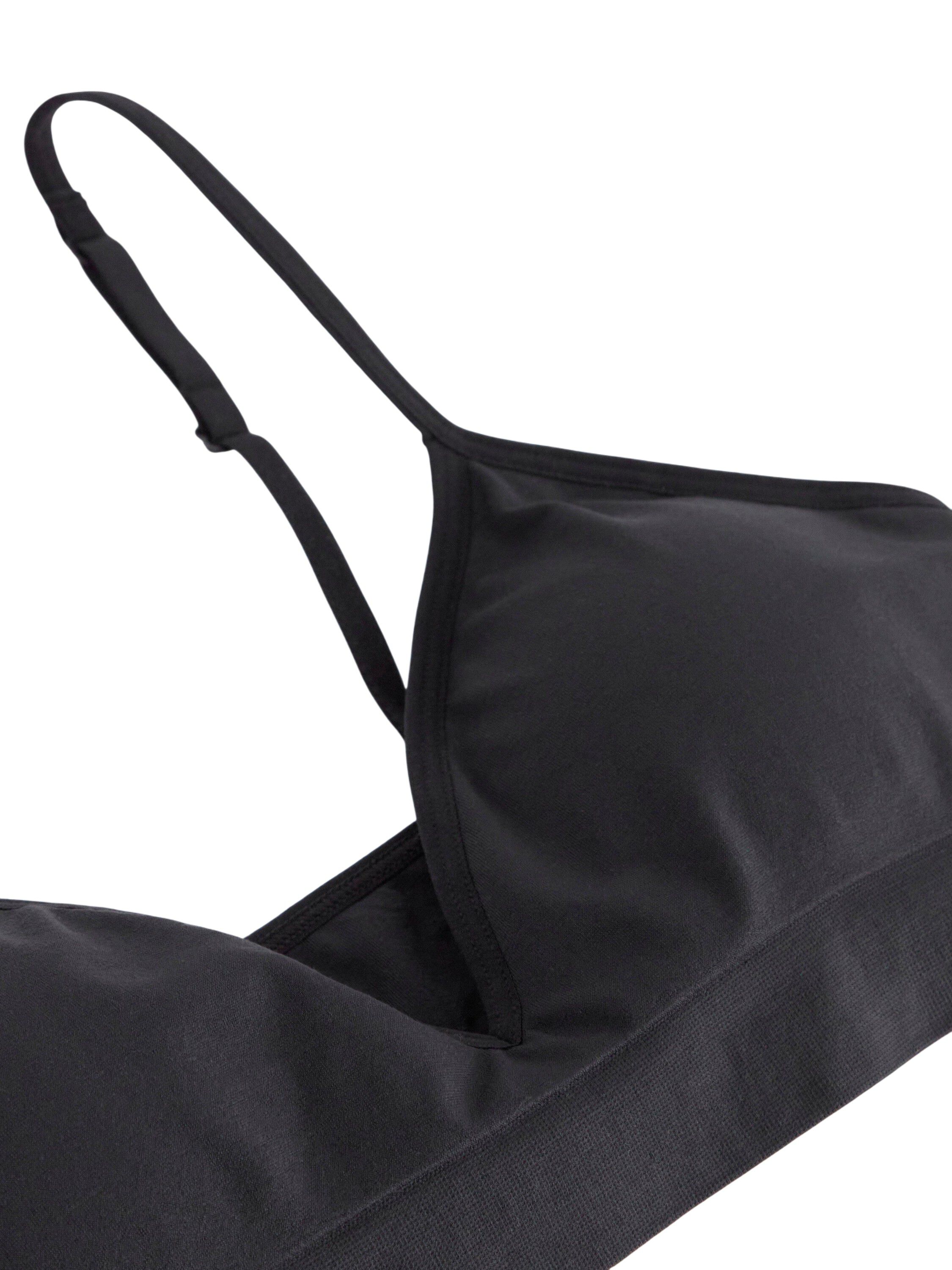 Comfy soft bra with thin, removable