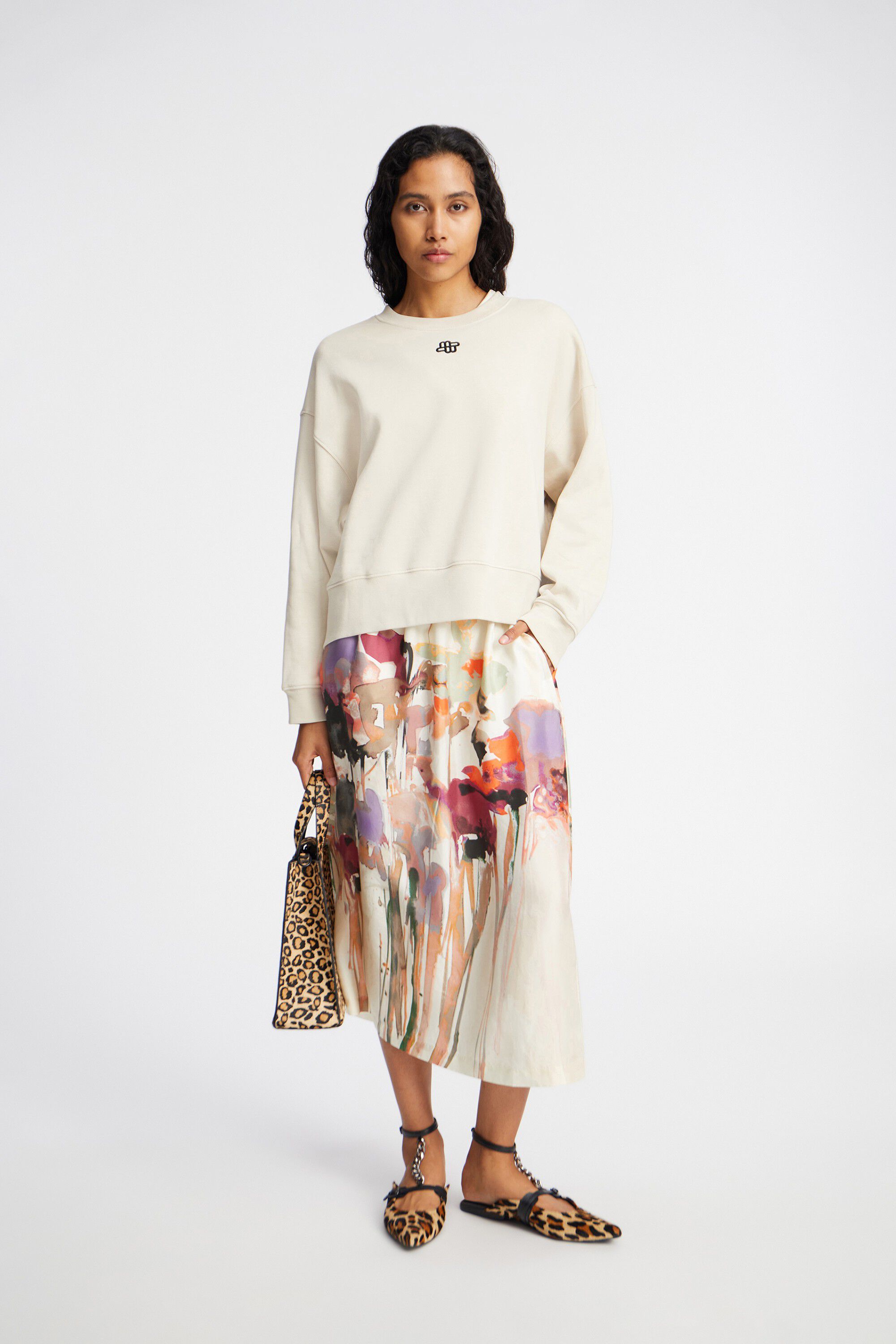 ARUMA 100% Silk Skirt