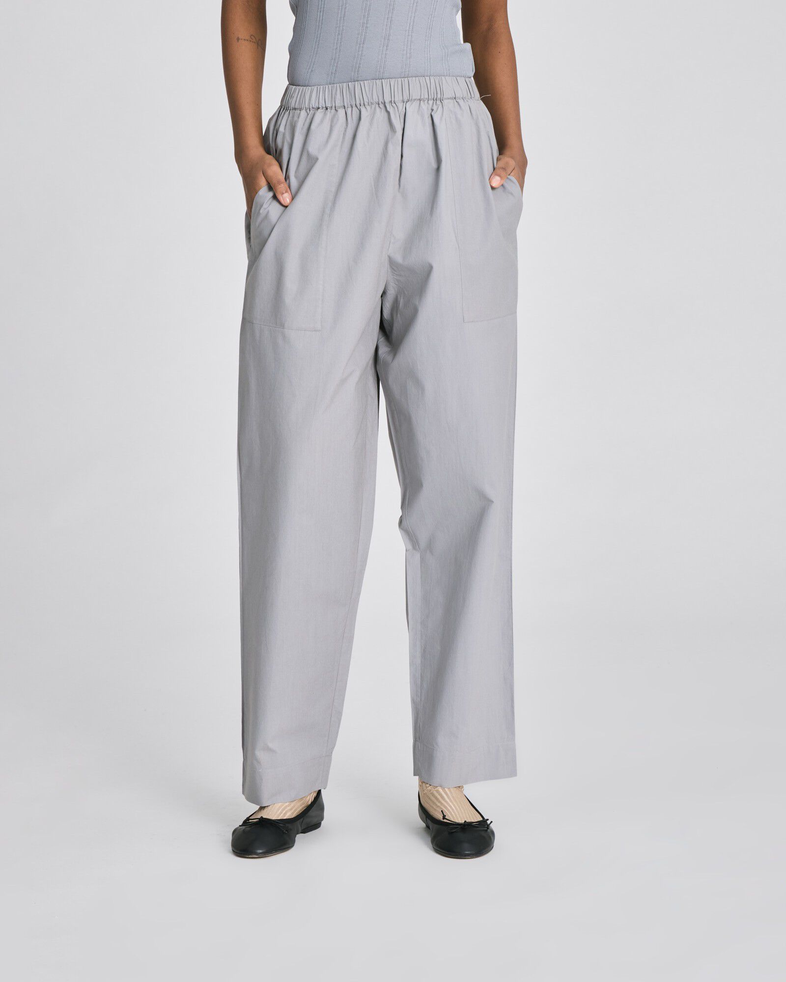 Jasmin Poplin Pants GOTS