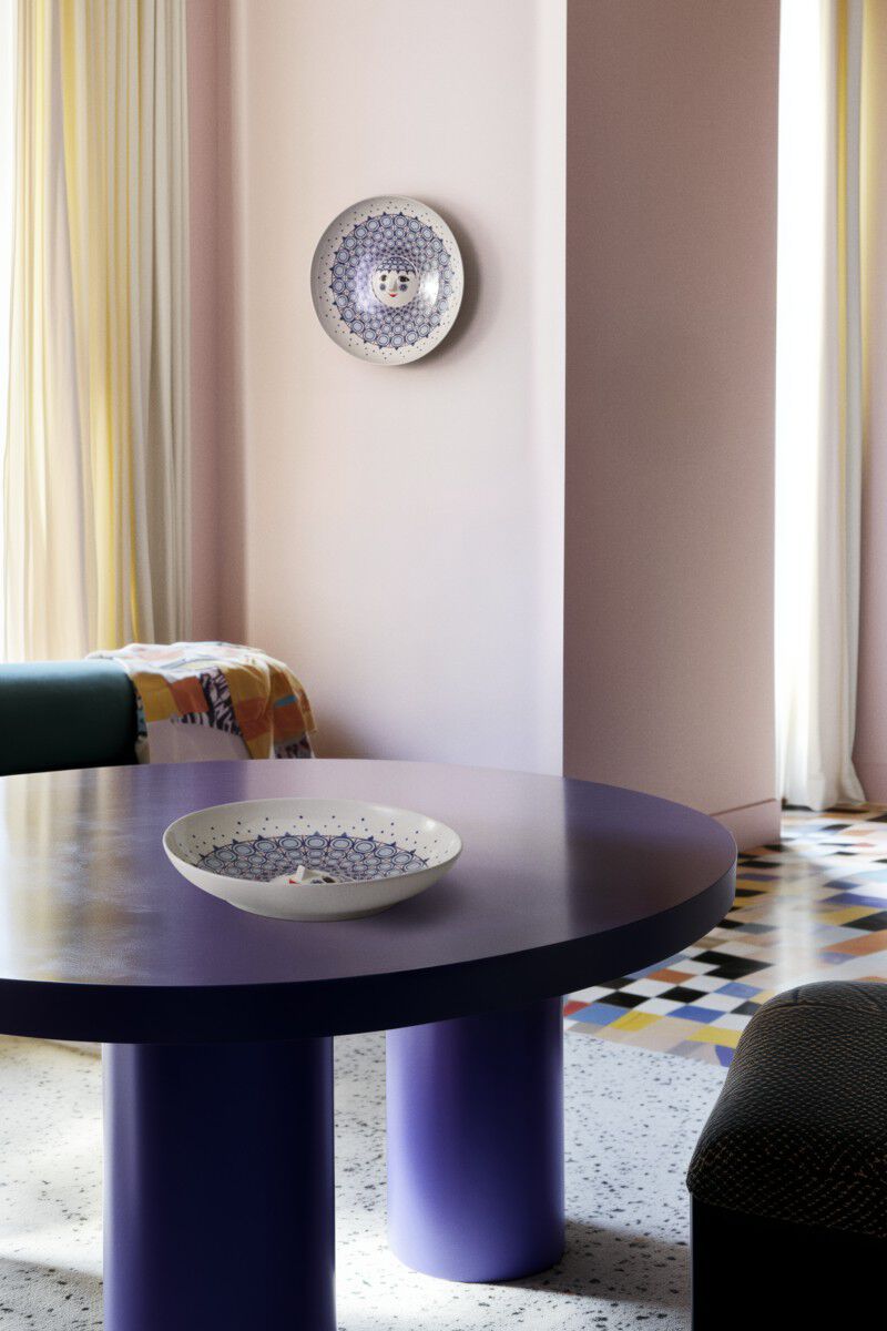 Olga Fad &Oslash;33 cm bl&aring;