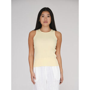 Rib knit tank top