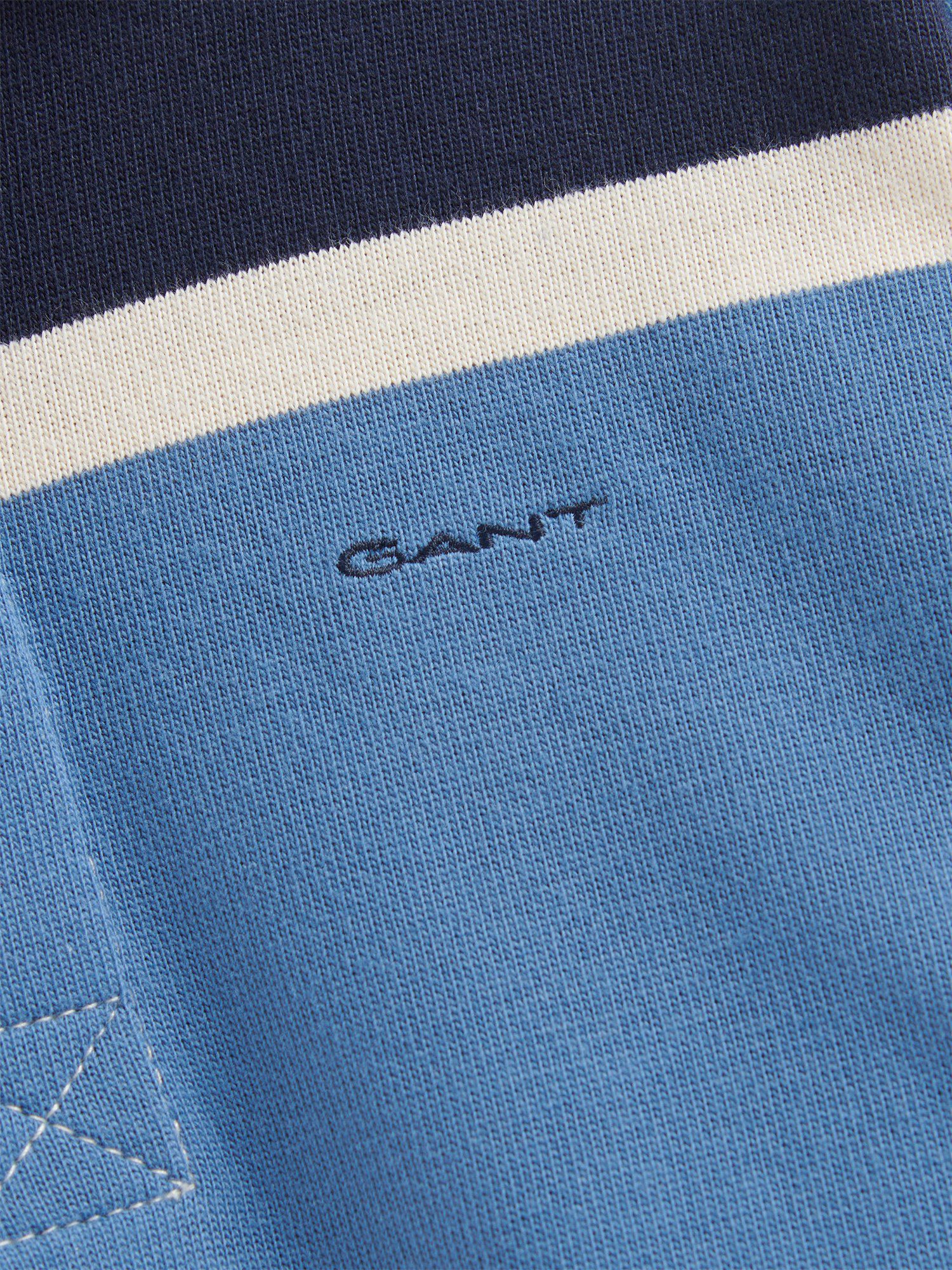 Striped Script Graphic Rugger