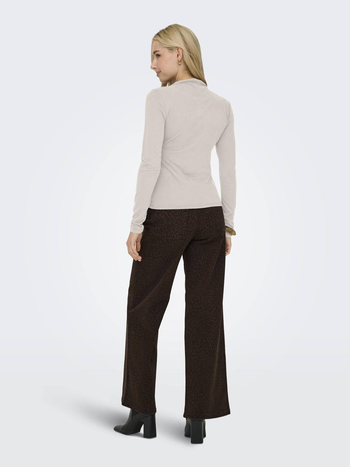 Onlfree L/S Drape Top Jrs