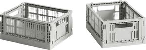 HAY Colour Crate Mini-Set of 2-Grey