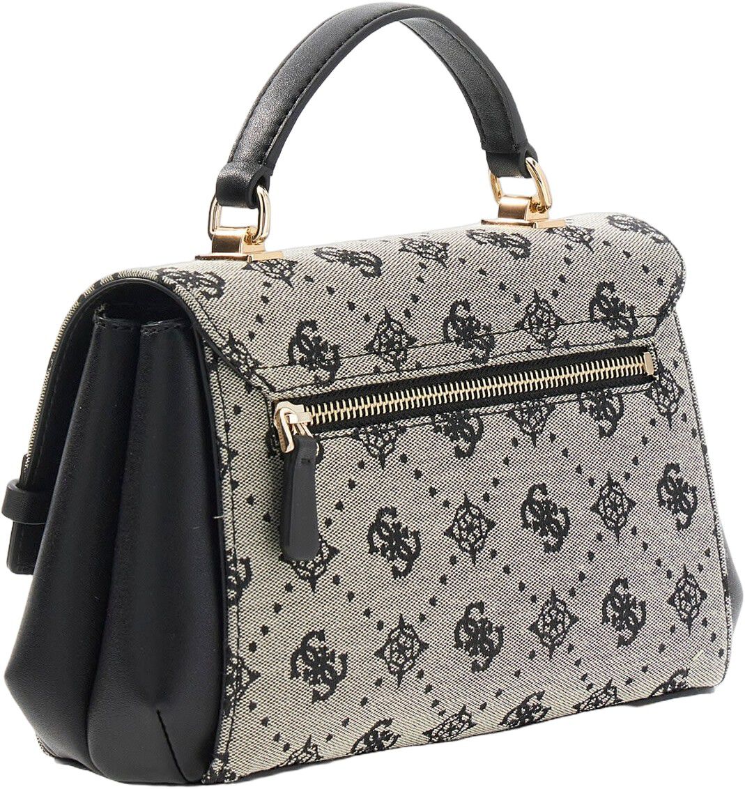 MELINDA LOGO TOP HANDLE FLAP