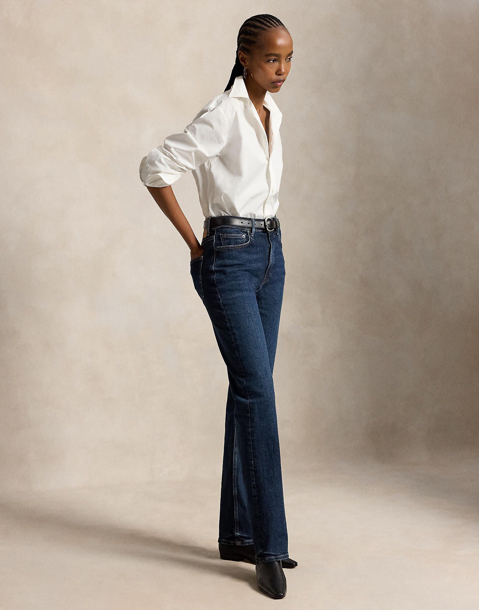 High-Rise Straight Jean