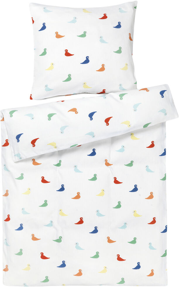 Senget&oslash;j Sangfugl baby 70x100cm DK multi