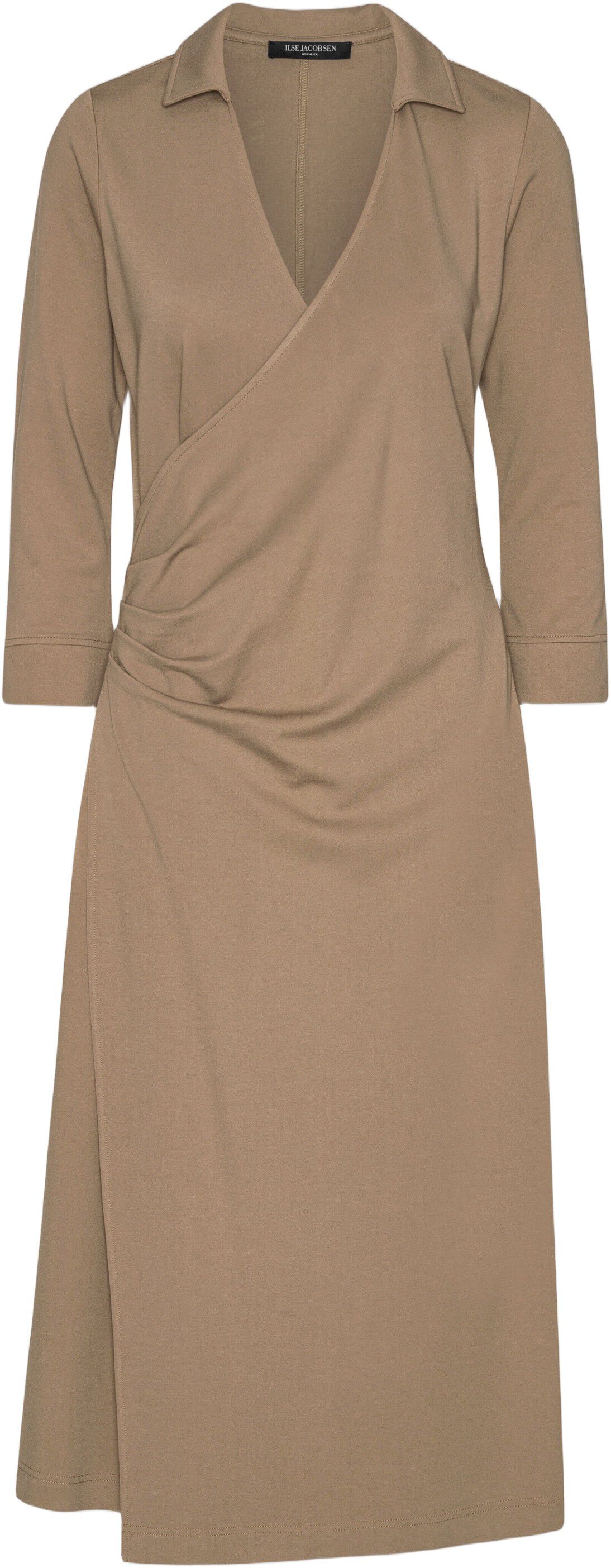 Long Sleeved Dress With Pleats