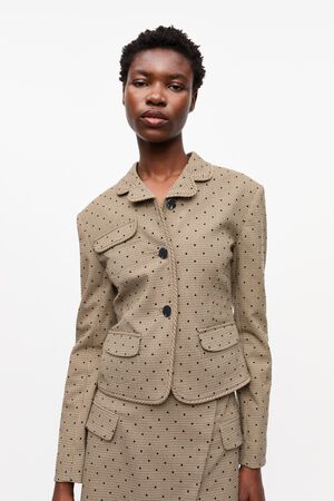 Flock Check Suiting Blazer