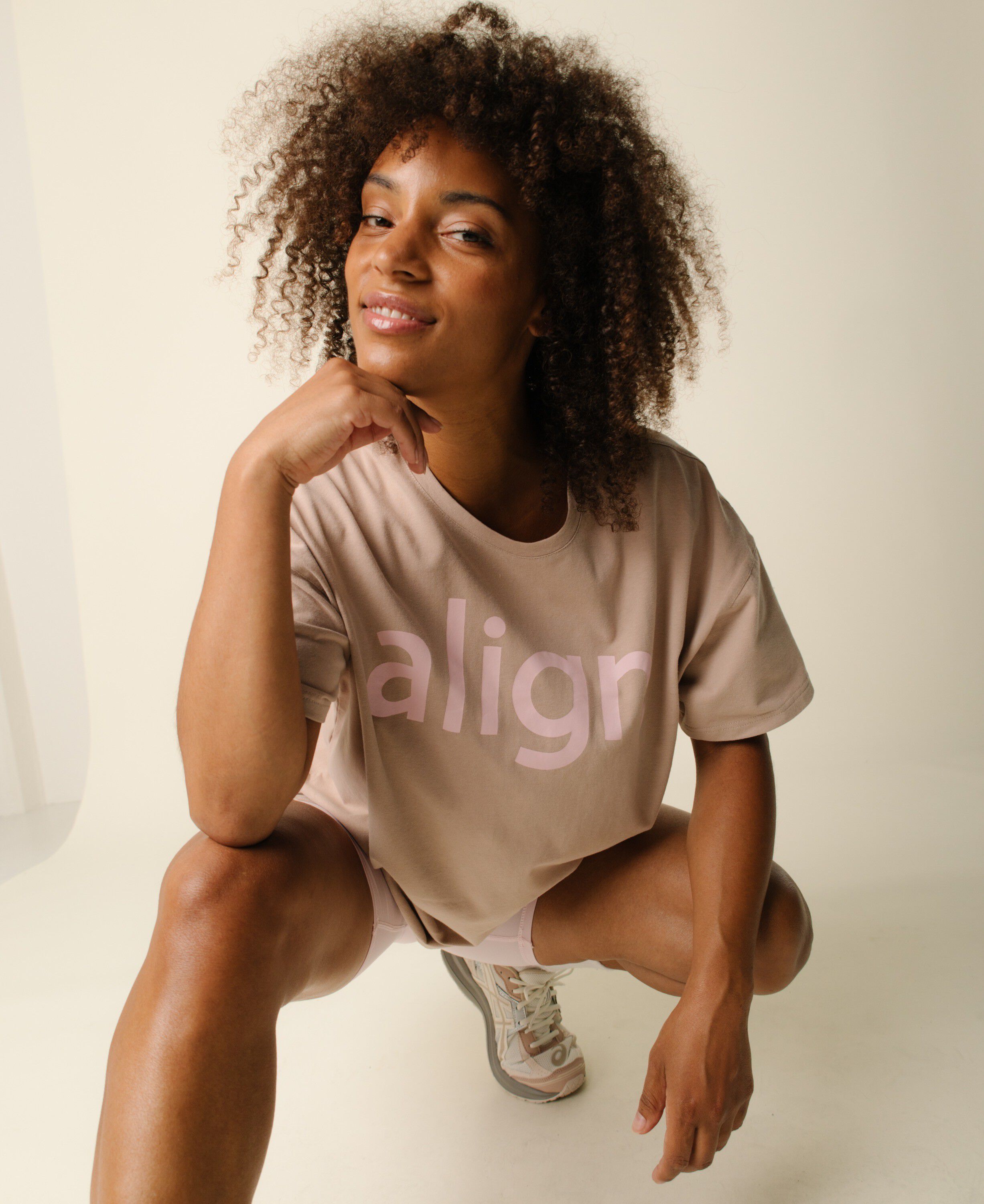 Cartel x Align by Blume oversize tee - Hazel
