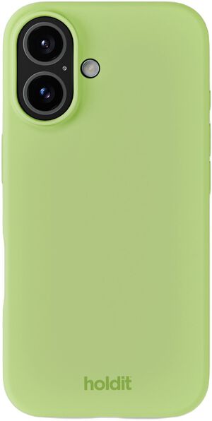 Silicone Case iPhone 16 Match Green