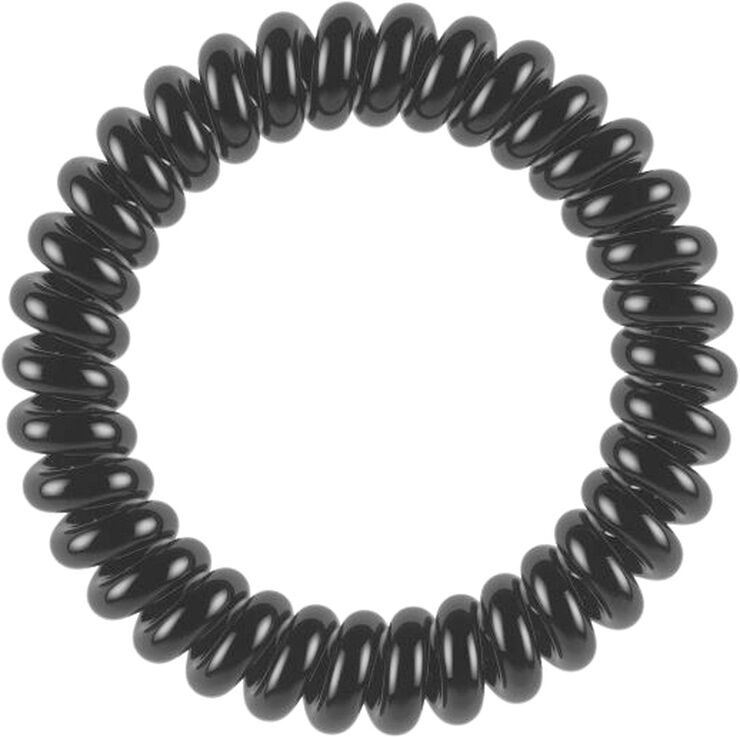 Slim Premium True Black Hair Scrunchies