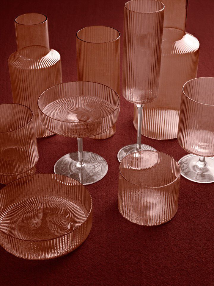 Ripple Carafe - Blush