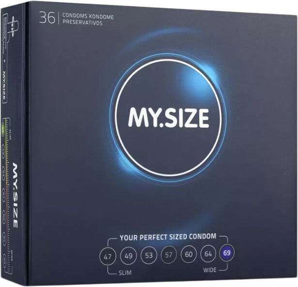MY. SIZE Pro 69 mm - 36 pieces
