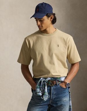 Relaxed Fit Jersey Crewneck T-Shirt