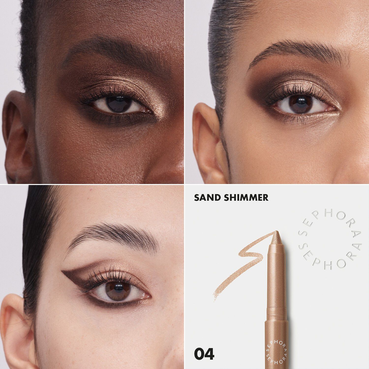 Eyeshadow Stick & Liner Trio - &Ouml;gonskuggstift
