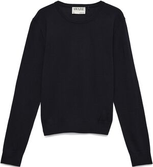 AWCARA LS O-NECK WOOL PULLOVER