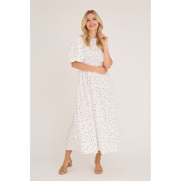 Tabita dot dress