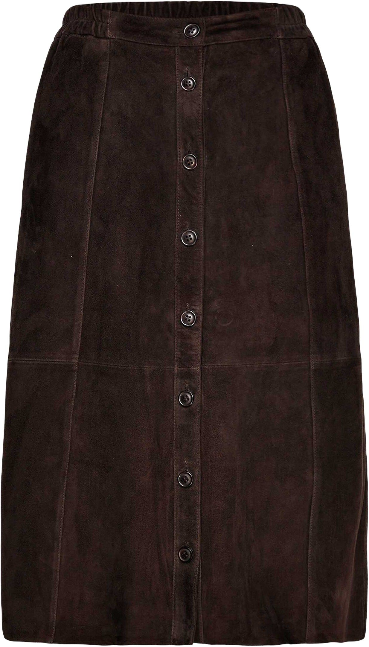 RWNellie Suede Midi Skirt