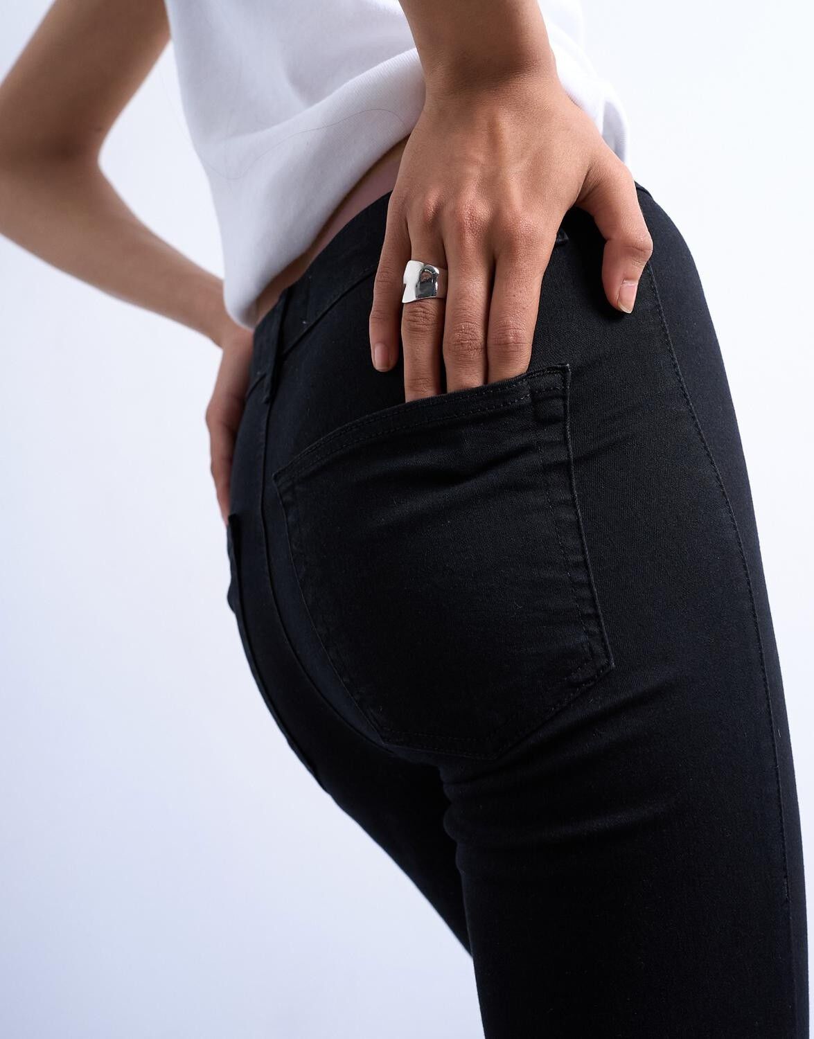 TSJONI HR SKINNY DNM JEANS BL NOOS