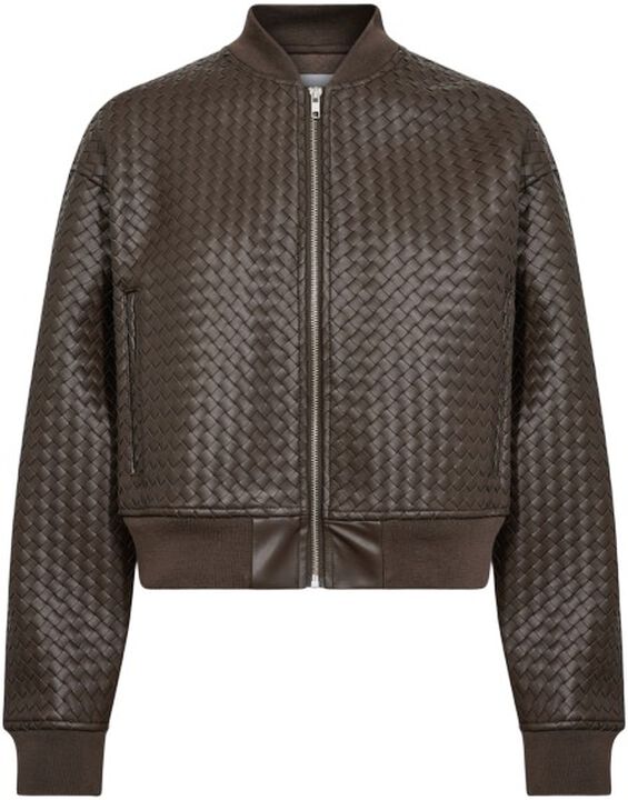 LR-NANELLE 1 Jakke Mørk brun