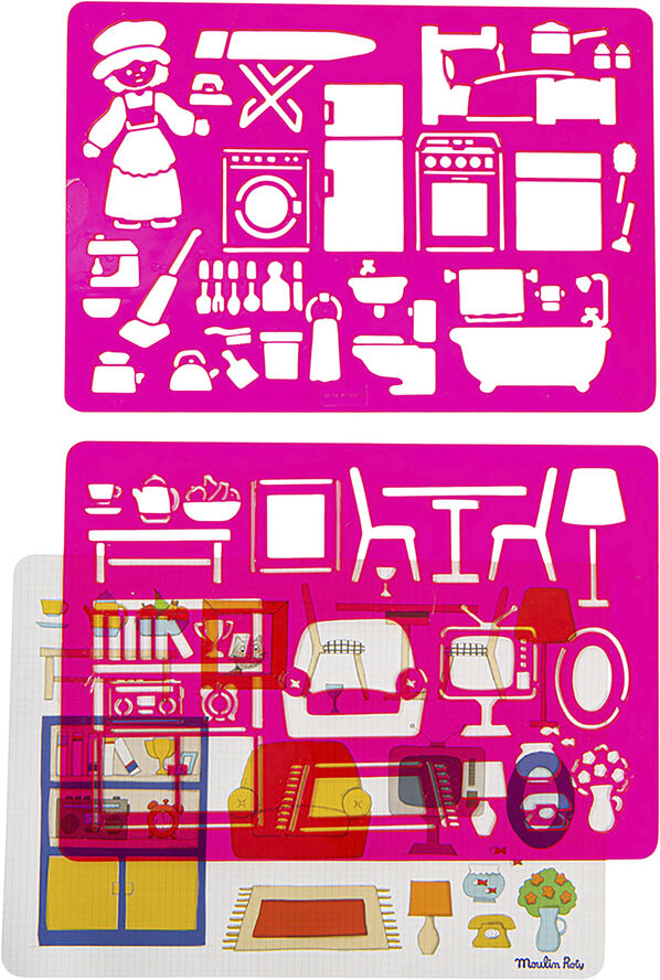 Moulin Roty - Stencil - I hjemmet