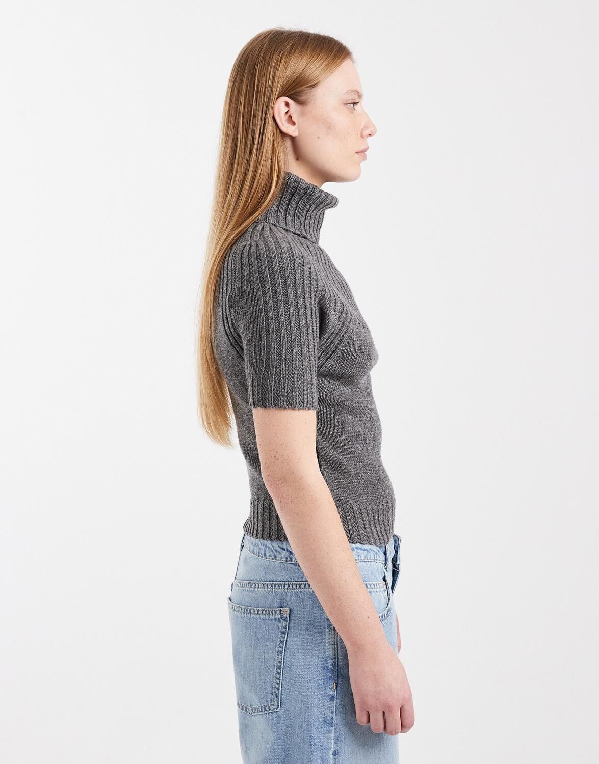Tsfreja Knitted Rib Top Knt