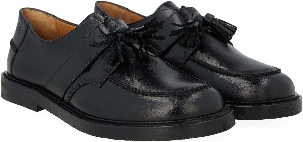 Loafer med kvastdetalje