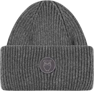 Wool badge beanie