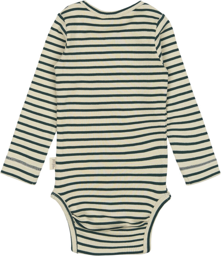Body L/S Modal Striped