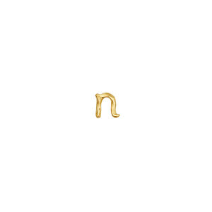 N Alphabet Single Earring