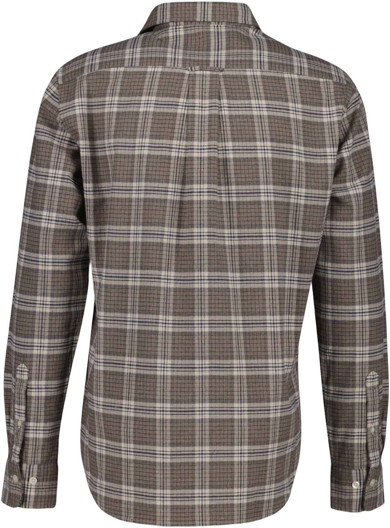 REG FLANNEL MELANGE CHECK SHIRT