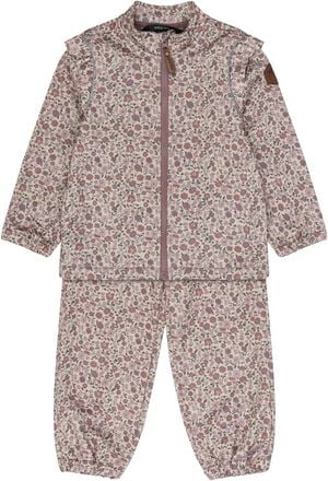 Soft Thermal Set Warm Frill AOP