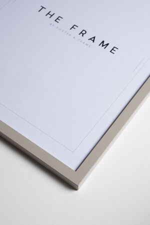 Poster&Frame - Cashemire grey wood 50x70cm