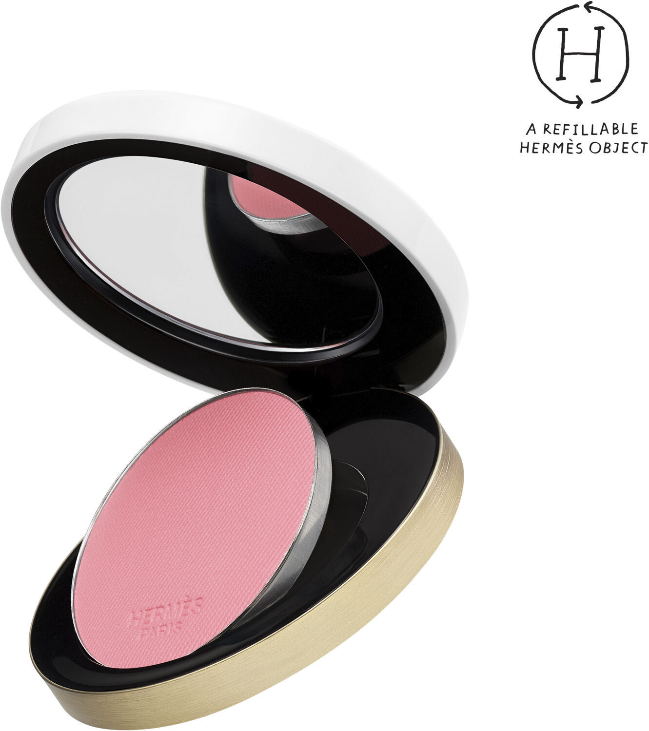 Rose Herm&egrave;s Silky Blush Powder Refill