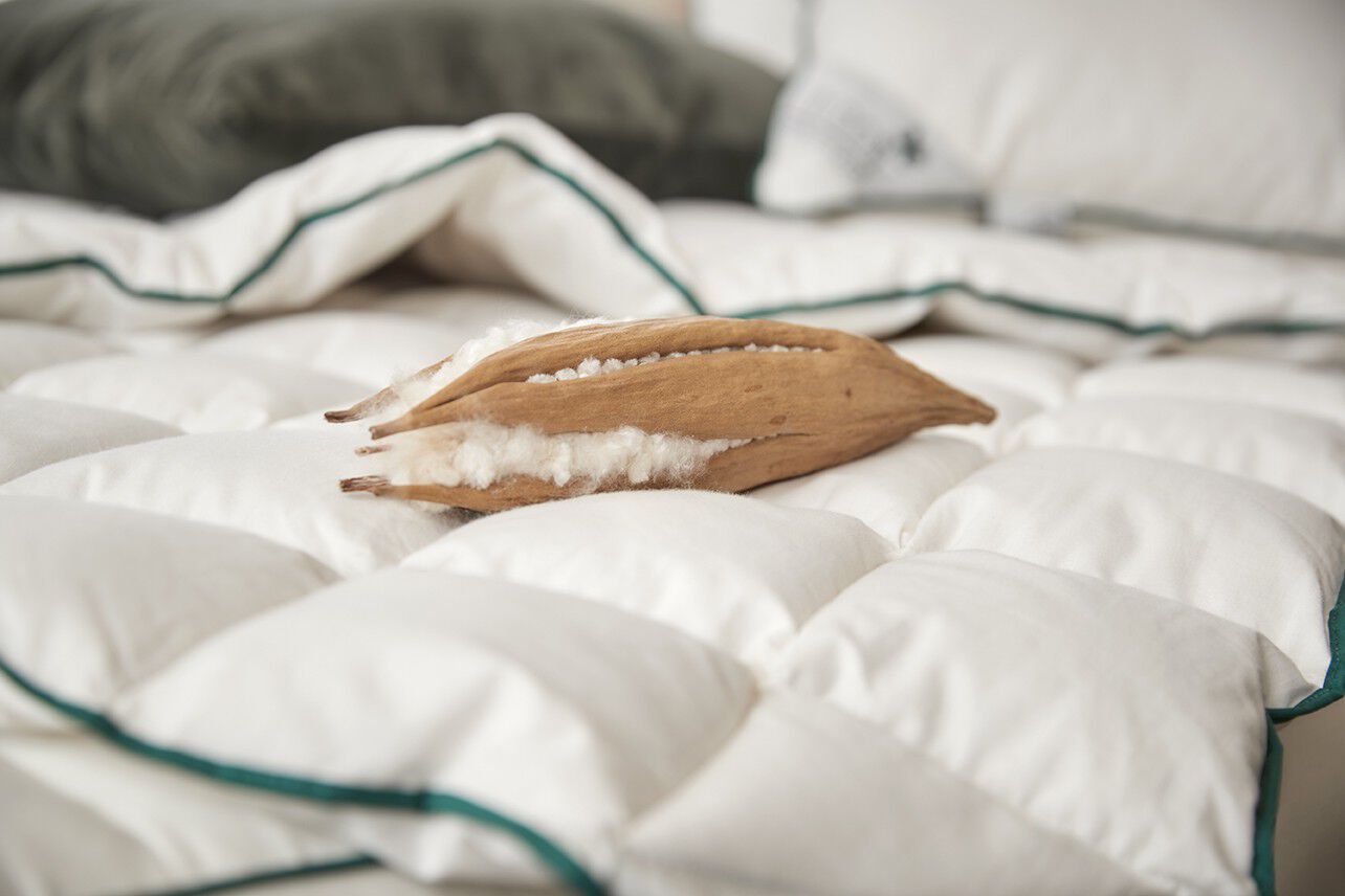 COCOON Kapok barnevognsdyne, &oslash;kologisk - 65x80 cm