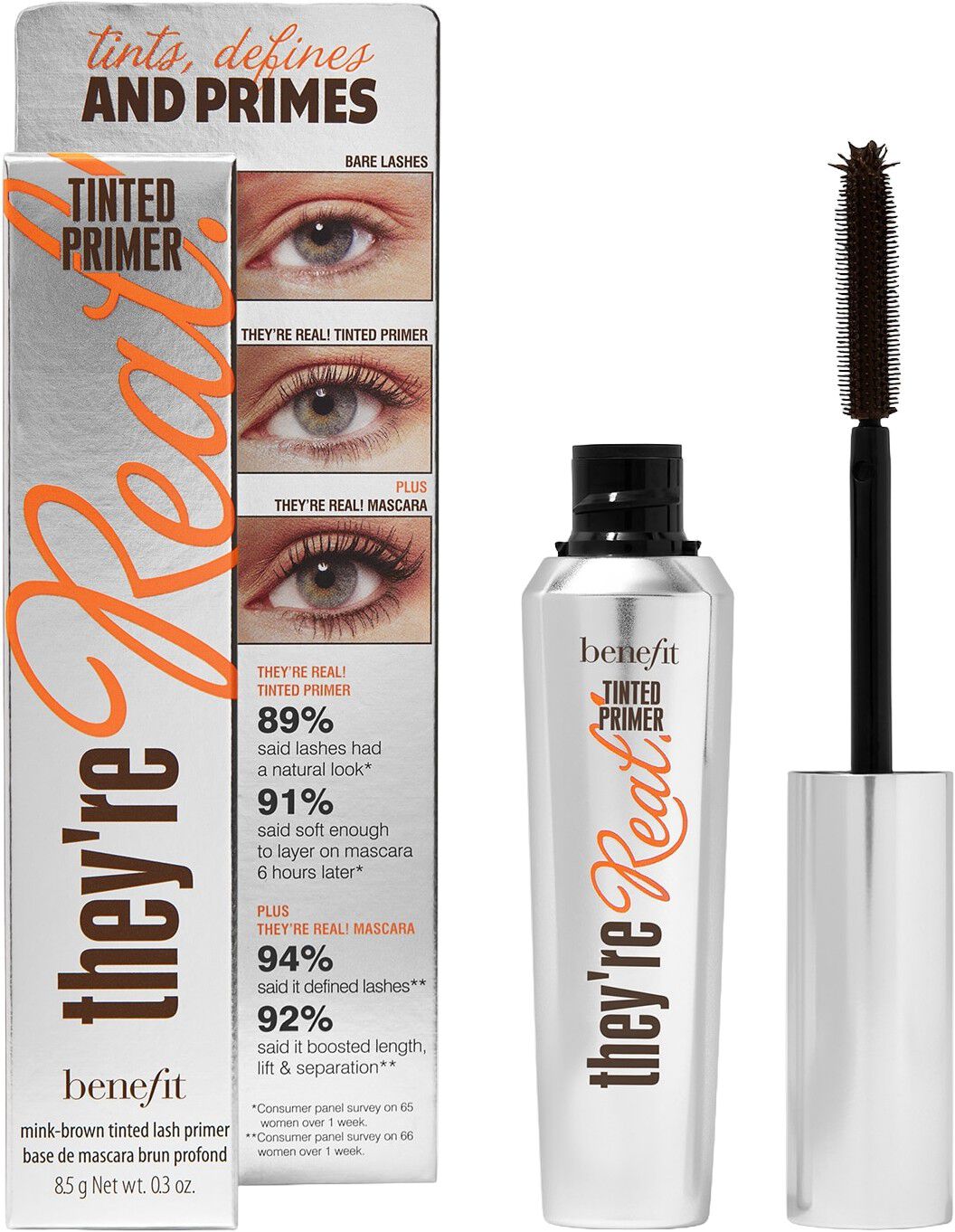 They're Real! Tinted primer - brun &ouml;gonfransprimer