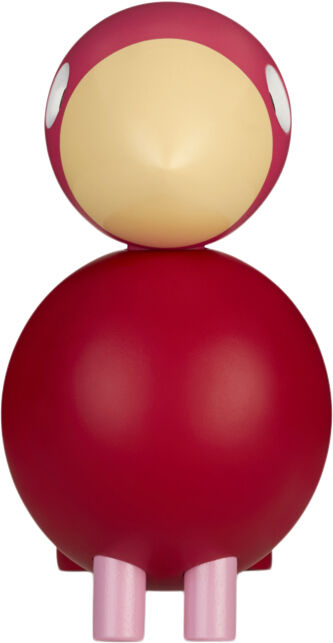 Year Bird Flora 2024 H12. 5 cm pink