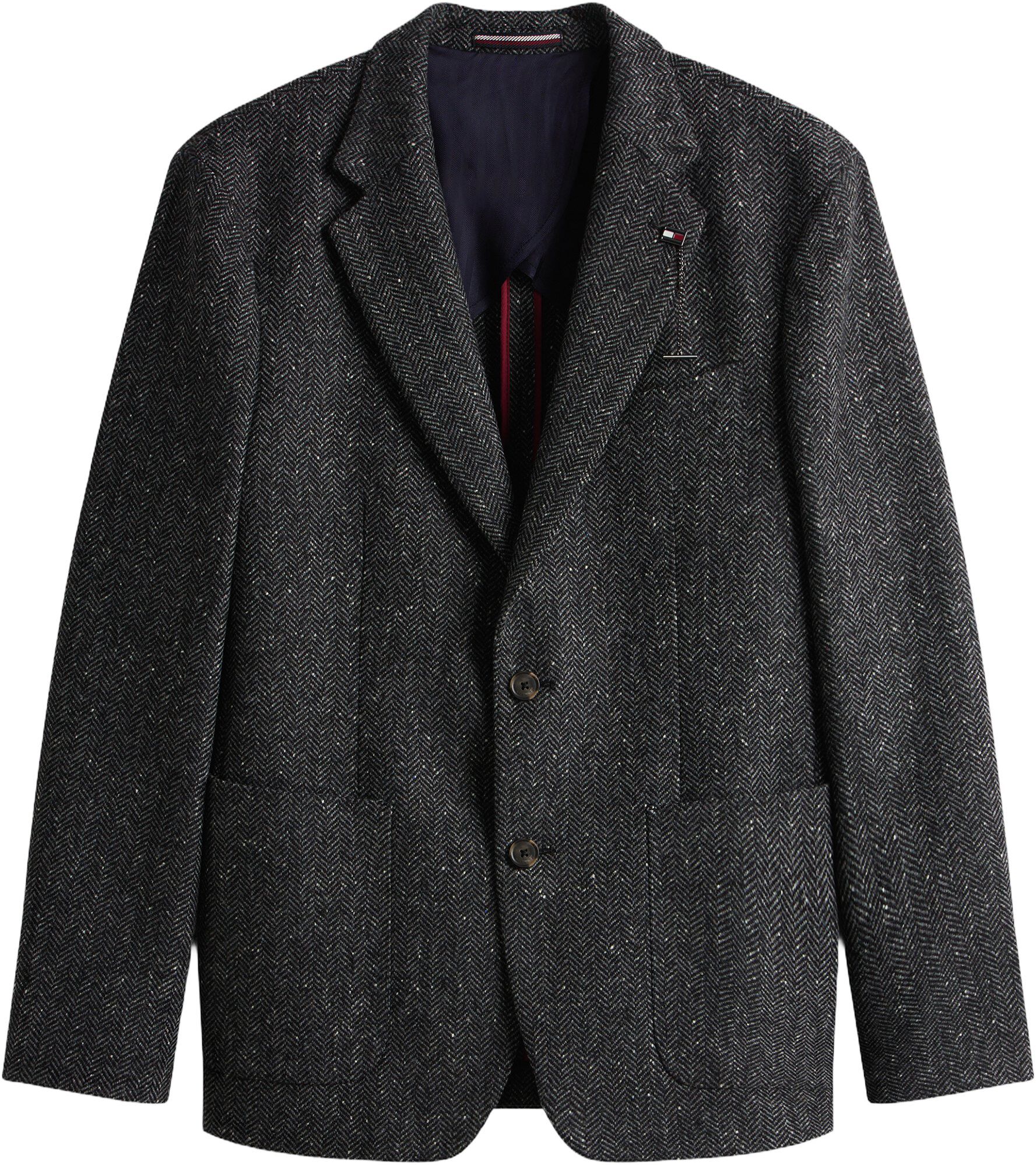 DC TWEED HERRINGBONE BLAZER