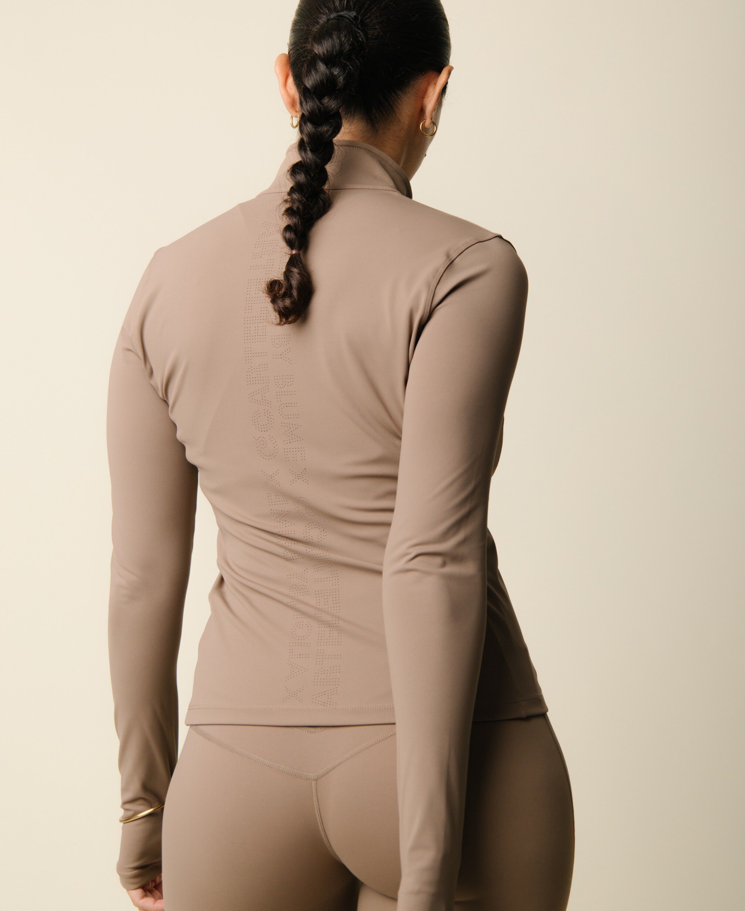 Cartel x Align by Blume contour zip jacket - Hazel