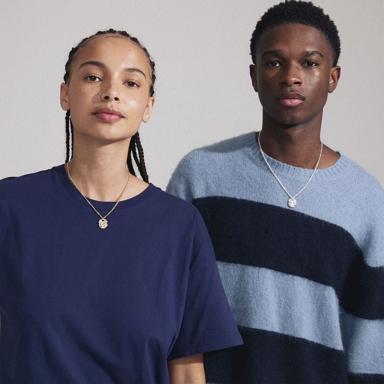 SCOTTIE recycled coin necklace gold-plated